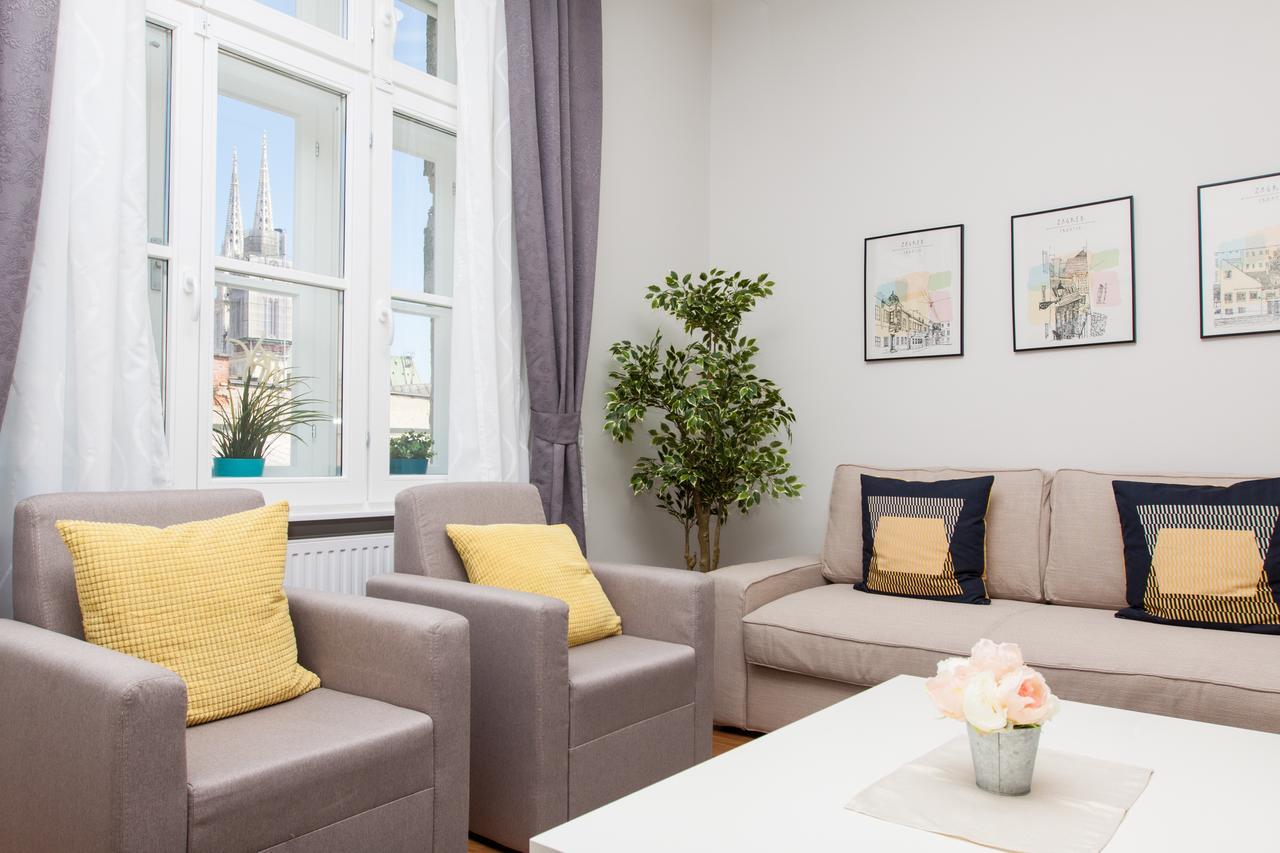 Luxury Main Square Apartments 萨格勒布 外观 照片